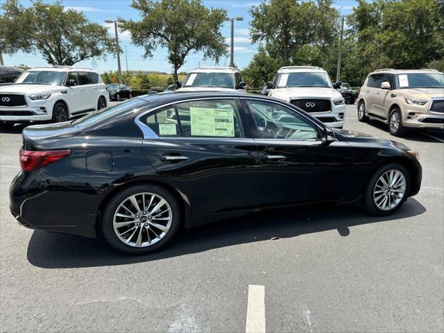 new 2024 INFINITI Q50 car, priced at $42,831