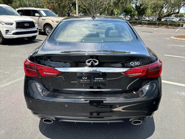 new 2024 INFINITI Q50 car, priced at $42,831