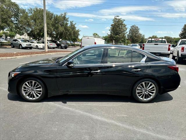 new 2024 INFINITI Q50 car, priced at $42,831