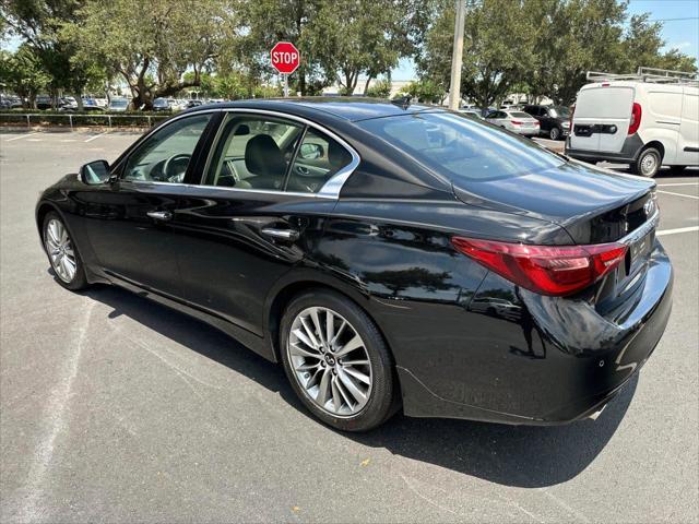 new 2024 INFINITI Q50 car, priced at $42,831