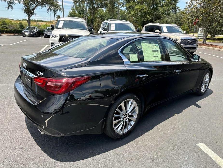 new 2024 INFINITI Q50 car, priced at $42,831