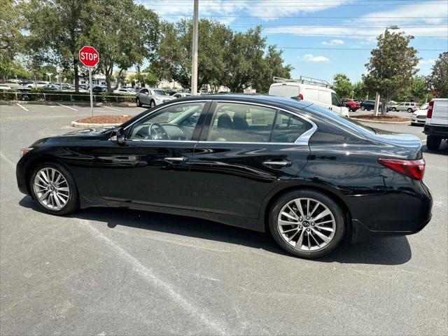 new 2024 INFINITI Q50 car, priced at $42,831