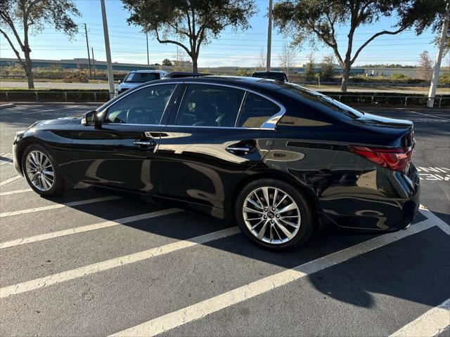 used 2022 INFINITI Q50 car, priced at $27,900