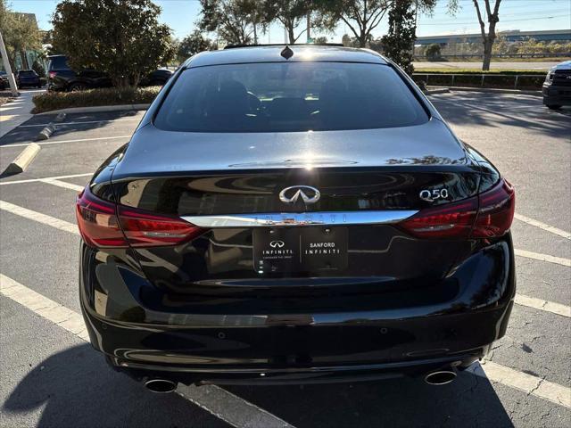 used 2022 INFINITI Q50 car, priced at $27,900