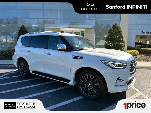 used 2024 INFINITI QX80 car, priced at $61,700