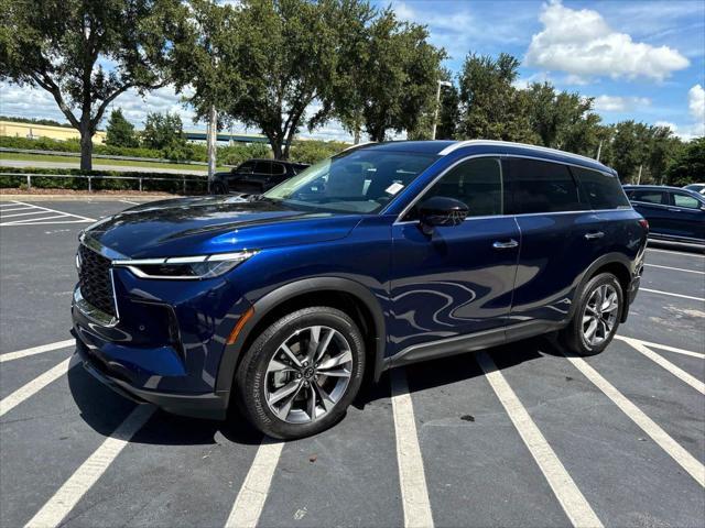 new 2025 INFINITI QX60 car, priced at $57,609