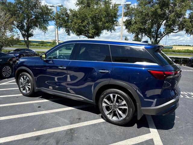 new 2025 INFINITI QX60 car, priced at $57,609