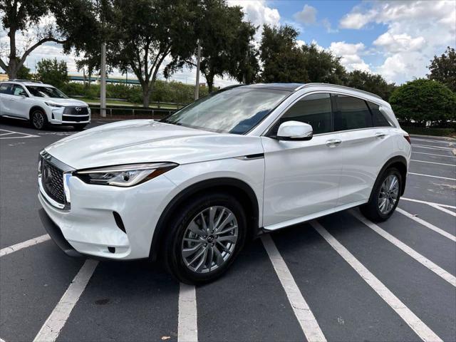 new 2025 INFINITI QX50 car, priced at $47,659
