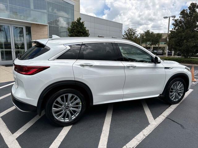 new 2025 INFINITI QX50 car, priced at $47,659