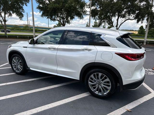new 2025 INFINITI QX50 car, priced at $47,659