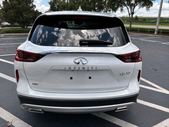 new 2025 INFINITI QX50 car, priced at $47,659