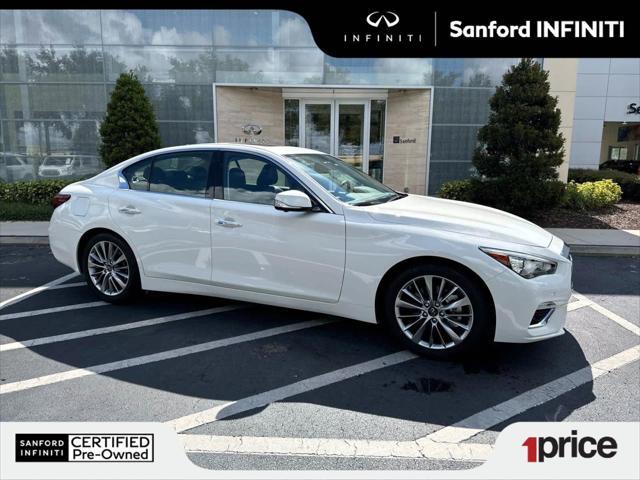 used 2023 INFINITI Q50 car, priced at $31,500