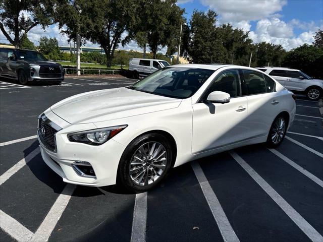 used 2023 INFINITI Q50 car, priced at $31,750