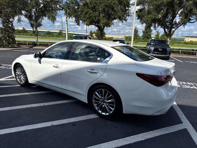 used 2023 INFINITI Q50 car, priced at $31,750