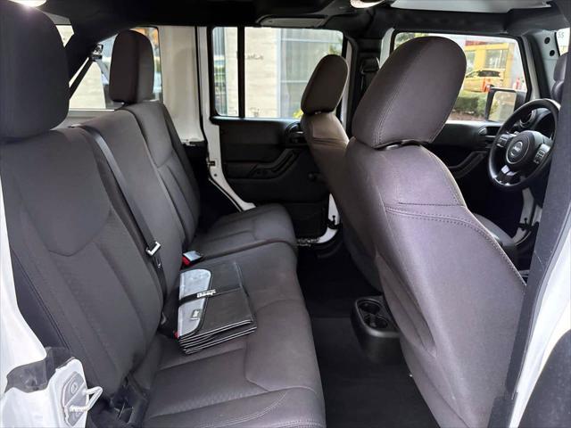 used 2015 Jeep Wrangler Unlimited car, priced at $18,888
