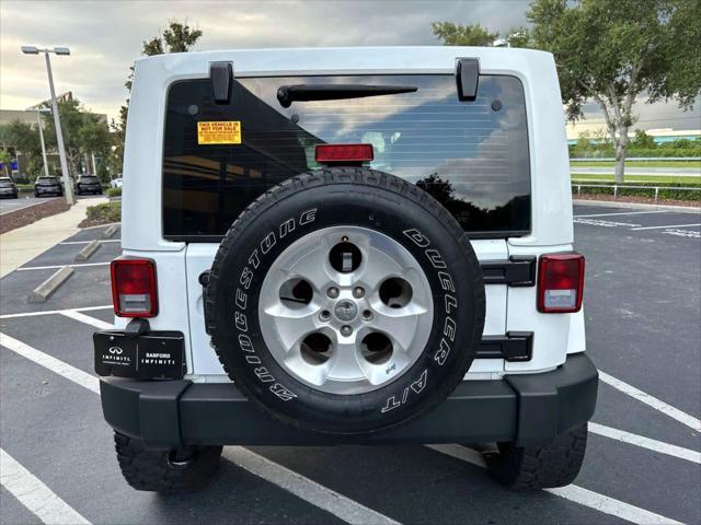 used 2015 Jeep Wrangler Unlimited car, priced at $18,888