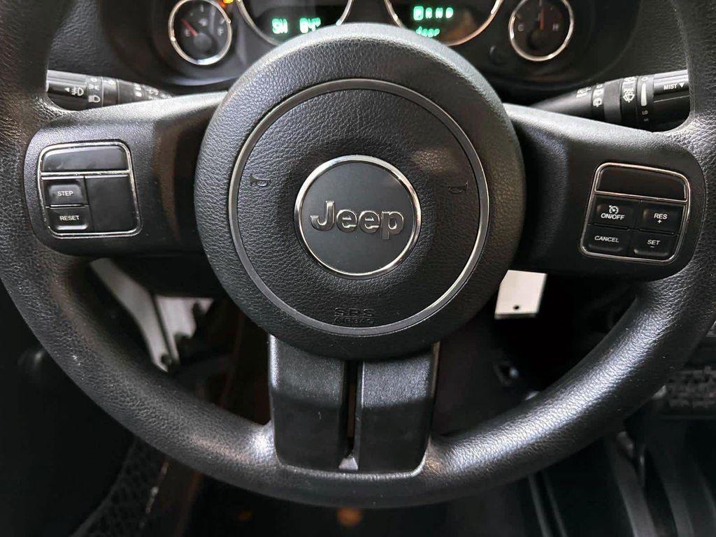 used 2015 Jeep Wrangler Unlimited car, priced at $16,880