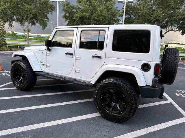 used 2015 Jeep Wrangler Unlimited car, priced at $18,888