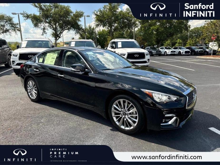 new 2024 INFINITI Q50 car, priced at $42,831