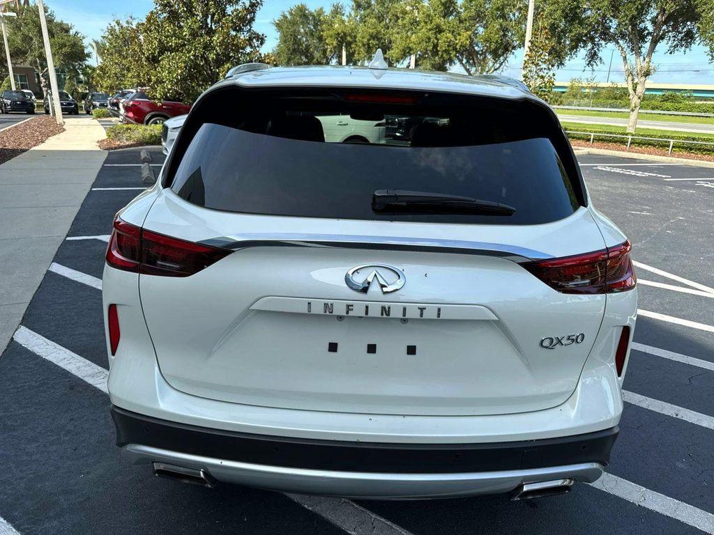 used 2022 INFINITI QX50 car, priced at $30,899