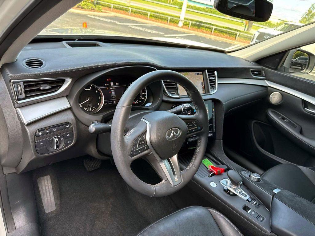 used 2022 INFINITI QX50 car, priced at $30,899