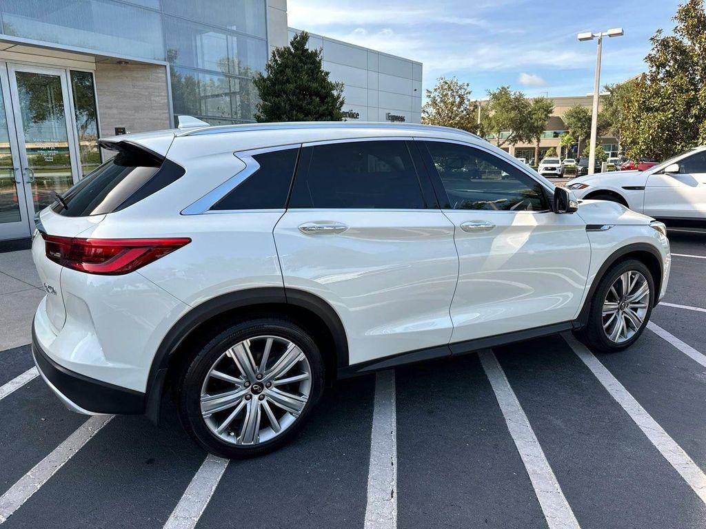 used 2022 INFINITI QX50 car, priced at $30,899