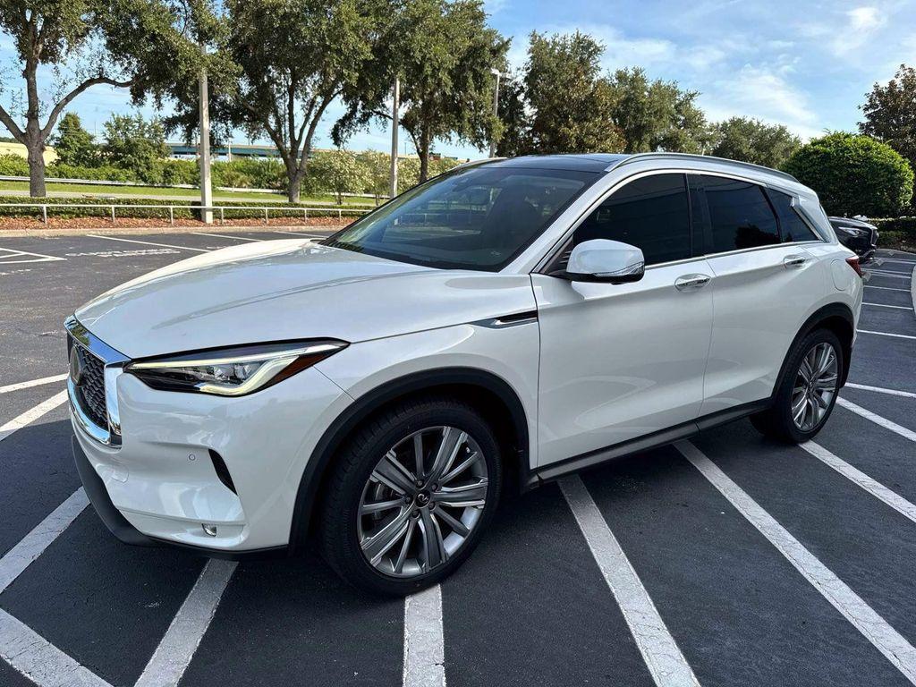 used 2022 INFINITI QX50 car, priced at $30,899