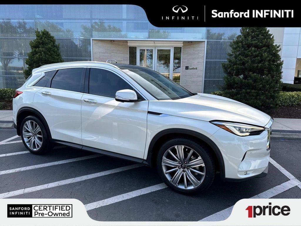 used 2022 INFINITI QX50 car, priced at $30,899