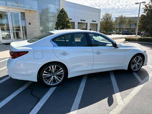 used 2021 INFINITI Q50 car, priced at $27,700