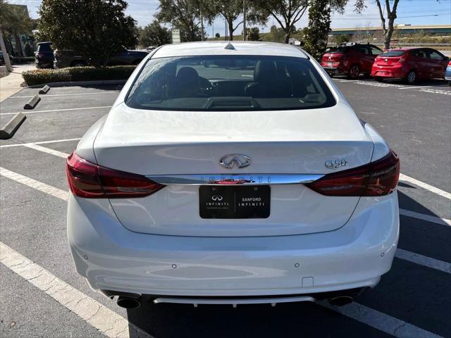 used 2021 INFINITI Q50 car, priced at $27,700