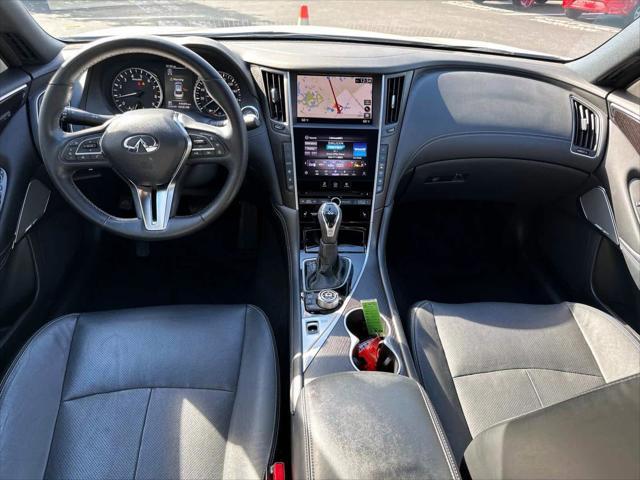 used 2021 INFINITI Q50 car, priced at $27,700