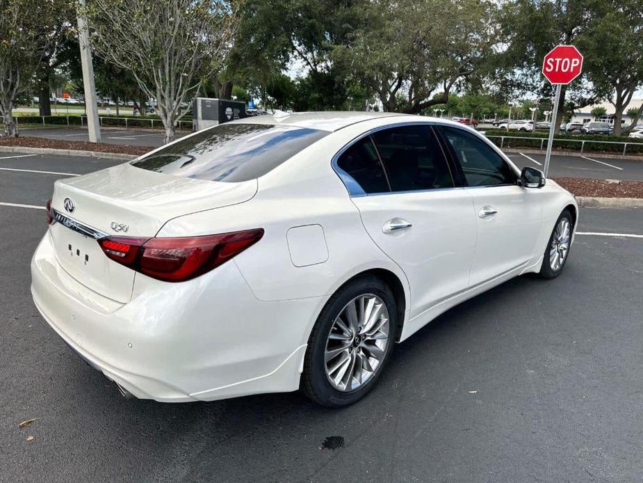 used 2021 INFINITI Q50 car, priced at $28,899