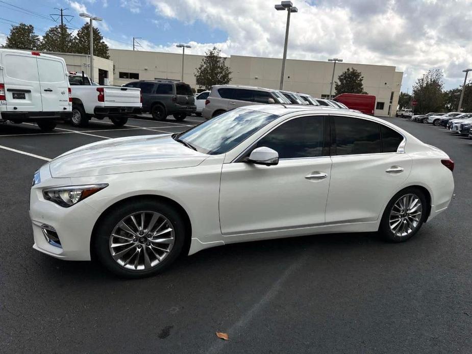 used 2021 INFINITI Q50 car, priced at $28,899