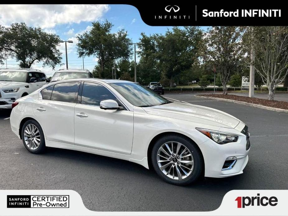 used 2021 INFINITI Q50 car, priced at $28,899