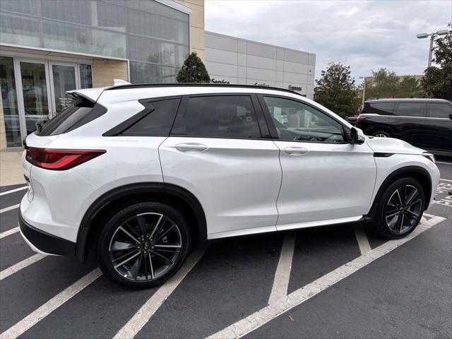 new 2025 INFINITI QX50 car, priced at $52,296