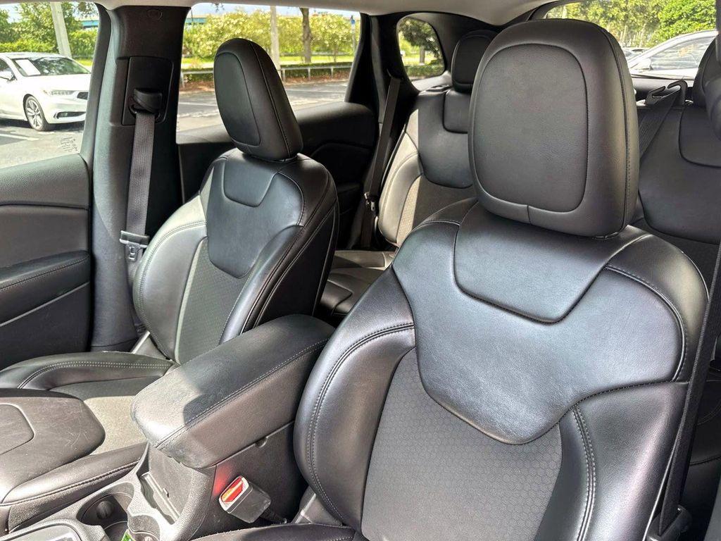 used 2019 Jeep Cherokee car, priced at $16,455