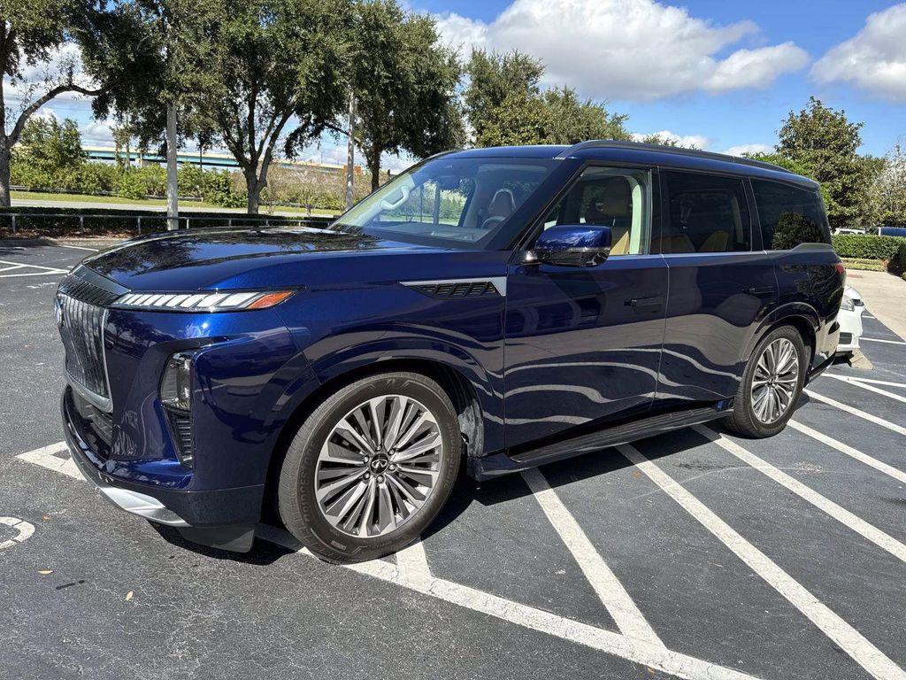 used 2025 INFINITI QX80 car, priced at $78,500