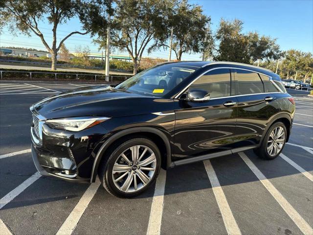 used 2021 INFINITI QX50 car, priced at $28,900