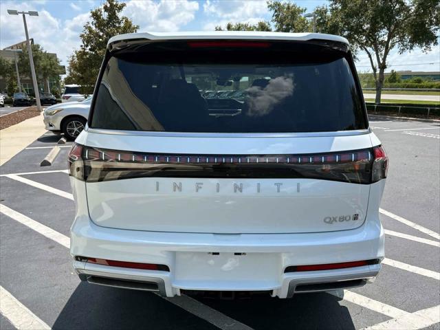 used 2025 INFINITI QX80 car, priced at $83,900