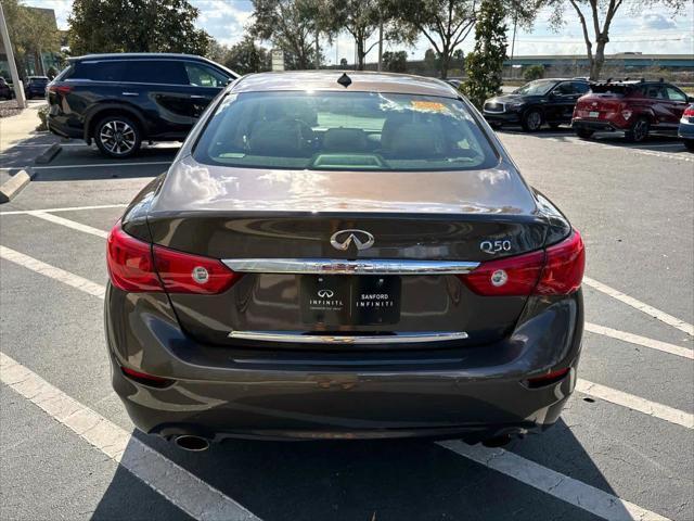 used 2015 INFINITI Q50 car, priced at $15,500