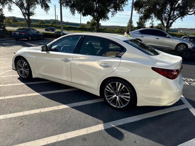 used 2023 INFINITI Q50 car, priced at $32,900