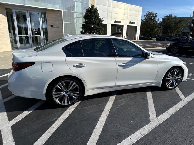 used 2023 INFINITI Q50 car, priced at $32,900