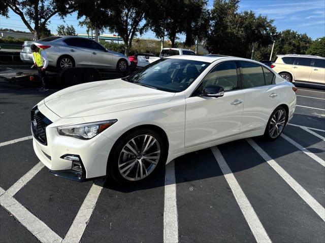 used 2023 INFINITI Q50 car, priced at $32,900