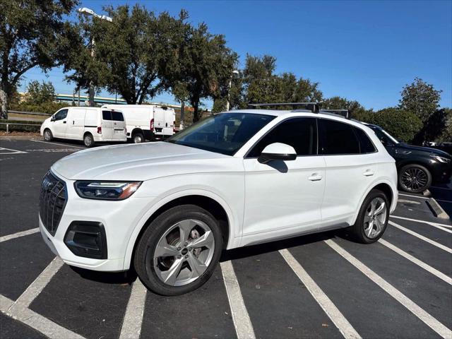 used 2021 Audi Q5 car, priced at $25,700