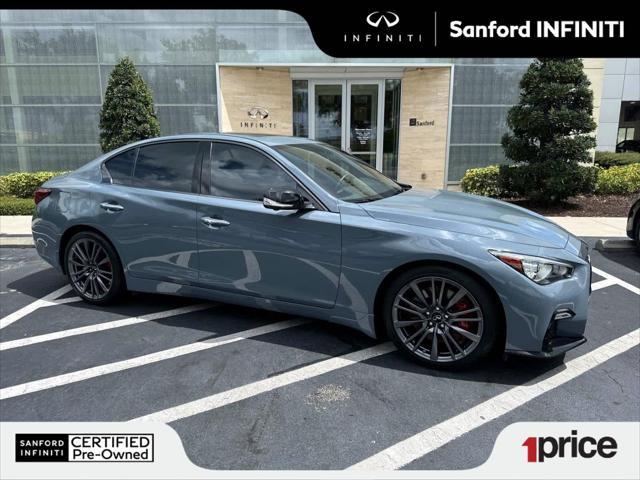 used 2022 INFINITI Q50 car, priced at $36,500