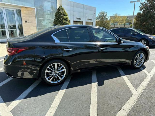 used 2022 INFINITI Q50 car, priced at $25,900