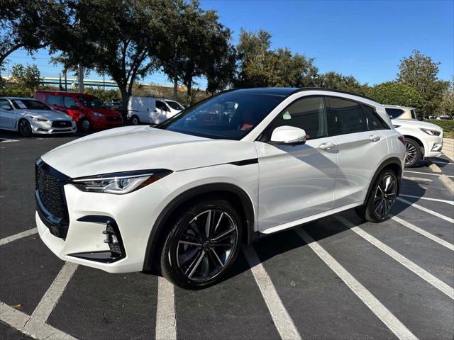 new 2025 INFINITI QX50 car, priced at $52,363