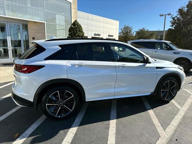 new 2025 INFINITI QX50 car, priced at $52,363