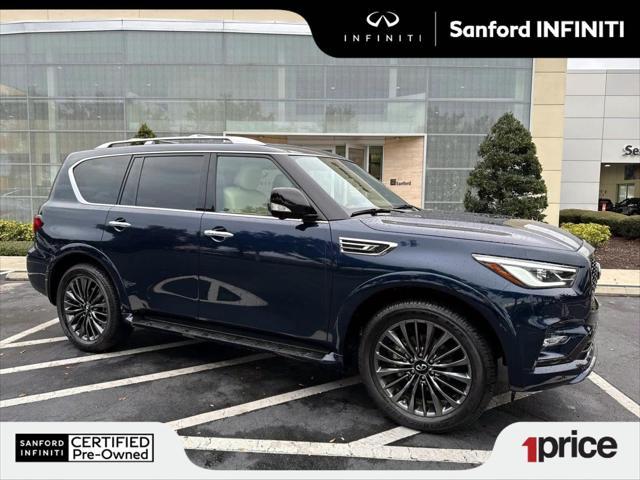 used 2024 INFINITI QX80 car, priced at $57,500