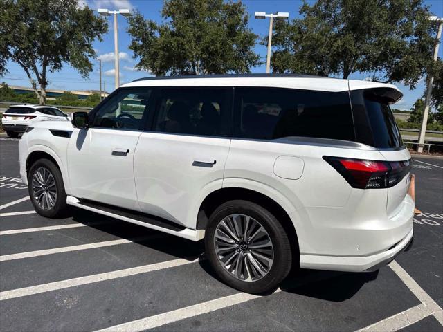 used 2025 INFINITI QX80 car, priced at $83,900